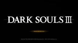 Dark Souls III Title Screen